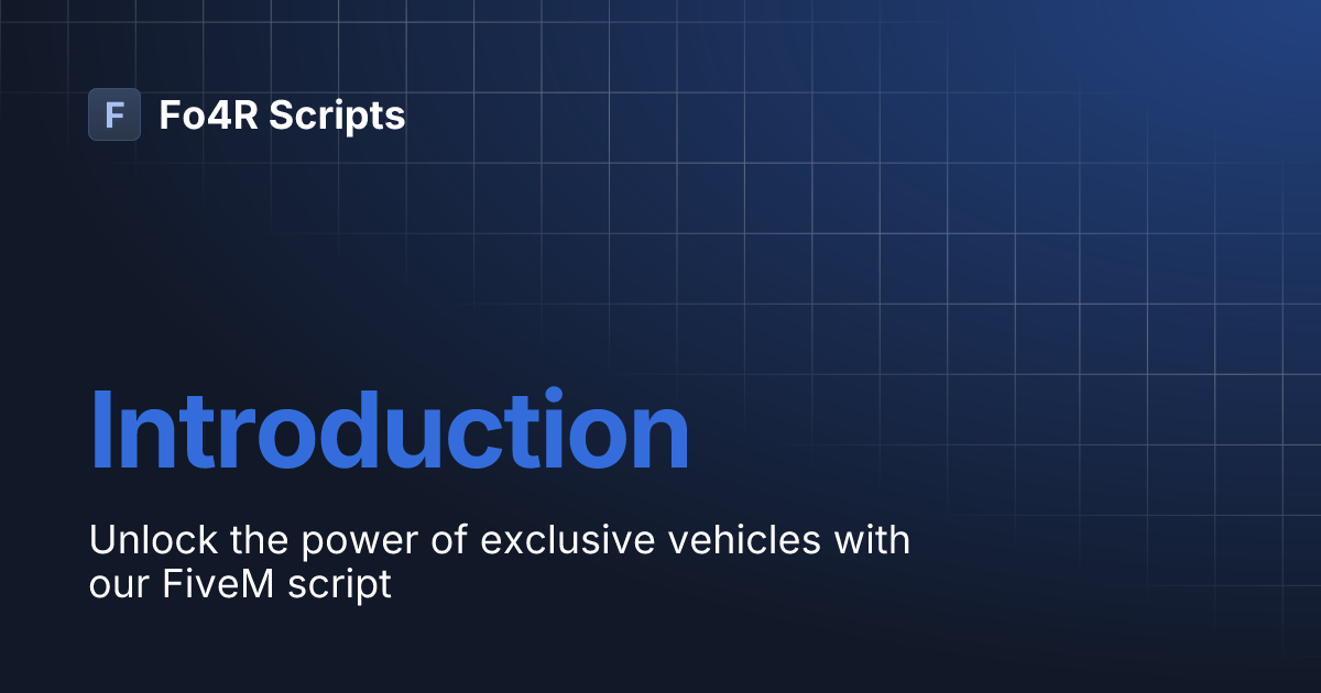 [ESX][PAID] 🚘 Fo4r Exclusives thumbnail 3